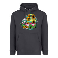 Smoke Campeche State Of Mexico Map Heavyweight Hoodie - RanaPortraitStore