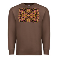 Chestnut leopard glitter background Premium Sweatshirt - RanaPortraitStore