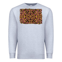 Heather Grey leopard glitter background Premium Sweatshirt - RanaPortraitStore