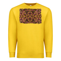 Lemon leopard glitter background Premium Sweatshirt - RanaPortraitStore