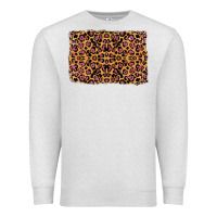 Oatmeal Heather leopard glitter background Premium Sweatshirt - RanaPortraitStore