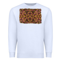 White leopard glitter background Premium Sweatshirt - RanaPortraitStore