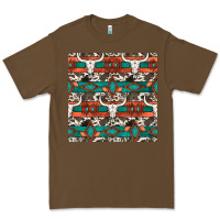Cacao native american aztec seamless pattern 3 Premium Tee - BundleAndBundleShop