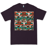 Plum native american aztec seamless pattern 3 Premium Tee - BundleAndBundleShop