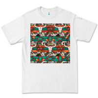 White native american aztec seamless pattern 3 Premium Tee - BundleAndBundleShop