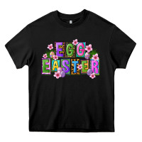 Black egg and easter Heavy Core Tee - FaDigitalArtStudio