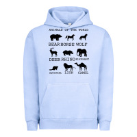 Pigment Grape Ice Anımals Of The World Urban Hoodie - Bettercallsaul