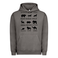 Pigment Tornado Anımals Of The World Urban Hoodie - Bettercallsaul