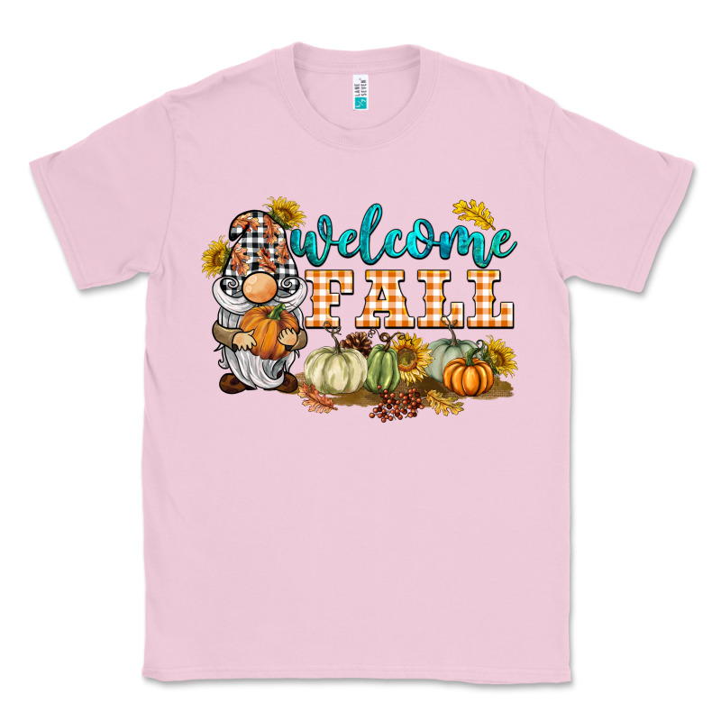 Welcome Fall Gnome Classic Tee by BarkalooDesign | Teevron