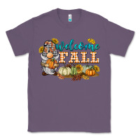 Lavender welcome fall gnome Classic Tee - BarkalooDesign