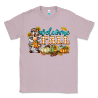 Lilac welcome fall gnome Classic Tee - BarkalooDesign