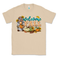 Mushroom welcome fall gnome Classic Tee - BarkalooDesign