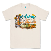 Natural welcome fall gnome Classic Tee - BarkalooDesign
