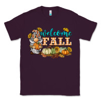 Plum welcome fall gnome Classic Tee - BarkalooDesign