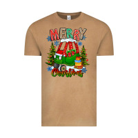 Vintage Camel merry christmas car Vintage Tee - CowhideDigitalArt