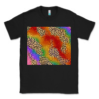 Black Pride rainbow leopard design Classic Tee - FaDigitalArtStudio