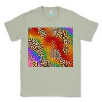 Matcha Pride rainbow leopard design Classic Tee - FaDigitalArtStudio