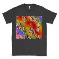 Smoke Pride rainbow leopard design Classic Tee - FaDigitalArtStudio