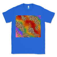 True Royal Pride rainbow leopard design Classic Tee - FaDigitalArtStudio
