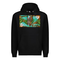 Black koala cup Premium Hoodie - BarkalooDesign