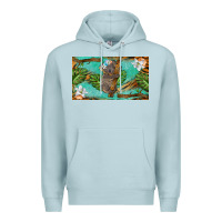 Blue Mist koala cup Premium Hoodie - BarkalooDesign