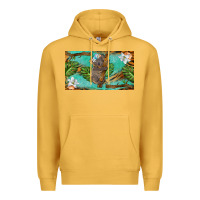 Mustard koala cup Premium Hoodie - BarkalooDesign