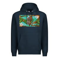 Navy koala cup Premium Hoodie - BarkalooDesign