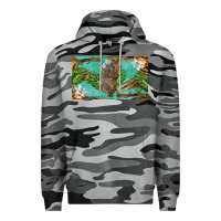 Slate Camo koala cup Premium Hoodie - BarkalooDesign
