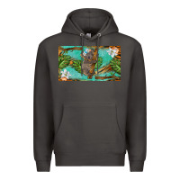 Smoke koala cup Premium Hoodie - BarkalooDesign