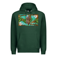 Sports Green koala cup Premium Hoodie - BarkalooDesign