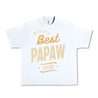 White Mens Best Papaw Ever Funny Dad / Grandpa Urban Heavy Tee - DesigneFamous