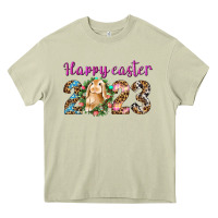 Mossy Happy Easter 2023 Heavy Core Tee - BundleAndBundleShop