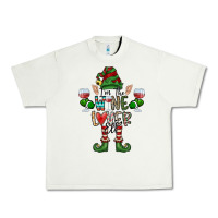 Pistachio I'm The wine Lover Elf Urban Heavy Tee - CowhideDigitalArt