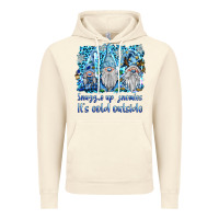 Vintage Artic snuggle up gnomies it's coll outside Vintage Hoodie - BarkalooDesign