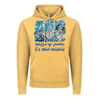 Vintage Mustard snuggle up gnomies it's coll outside Vintage Hoodie - BarkalooDesign