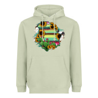 Matcha Chihuahua State Of Mexico Map Heavyweight Hoodie - RanaPortraitStore