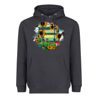 Smoke Chihuahua State Of Mexico Map Heavyweight Hoodie - RanaPortraitStore