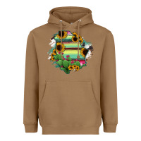 Toasted Coconut Chihuahua State Of Mexico Map Heavyweight Hoodie - RanaPortraitStore