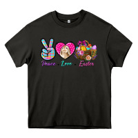 Asphalt Peace Love Easter Heavy Core Tee - BundleAndBundleShop