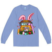 Colony Blue school bus easter Long Sleeve Tee - Artiststas