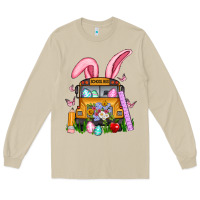Mushroom school bus easter Long Sleeve Tee - Artiststas