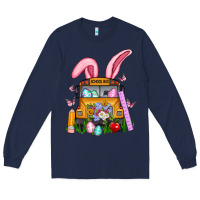 Navy school bus easter Long Sleeve Tee - Artiststas