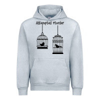 Heather Grey Attempted Murder Urban Hoodie - Bettercallsaul