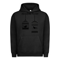 Pigment Black Attempted Murder Urban Hoodie - Bettercallsaul