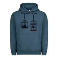 Pigment Midnight Navy Attempted Murder Urban Hoodie - Bettercallsaul