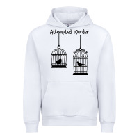 White Attempted Murder Urban Hoodie - Bettercallsaul
