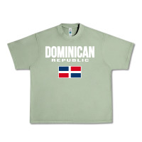 Oil Green dominican republic Urban Heavy Tee - DesigneFamous