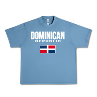 Pebble Blue dominican republic Urban Heavy Tee - DesigneFamous