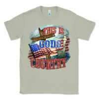Matcha This is gods country Classic Tee - FaDigitalArtStudio