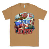 Toasted Coconut This is gods country Classic Tee - FaDigitalArtStudio